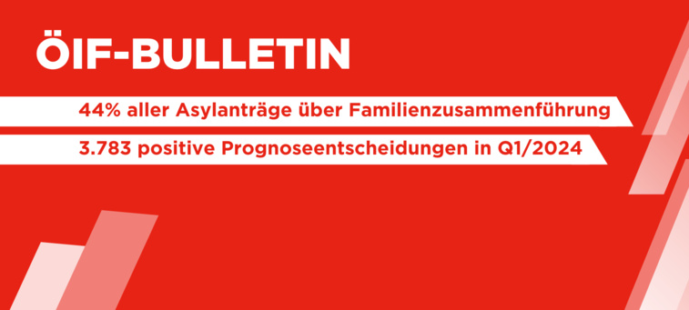 Neu: Zahlen, Daten und Fakten zur Familienzusammenführung im ÖIF-Bulletin