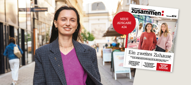 Neues ZUSAMMEN-Magazin über Ukrainerinnen in Österreich